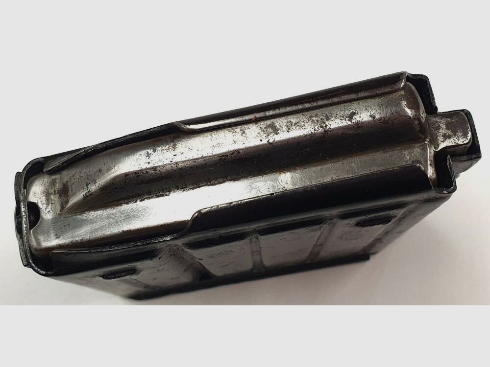 The Yale & Towne Mfg.& Co., Velbert/Rheinland, Heidestr.71 Seltenes Magazin für Gewehr 43 / Karabiner 43, G43 / K43 "awj"