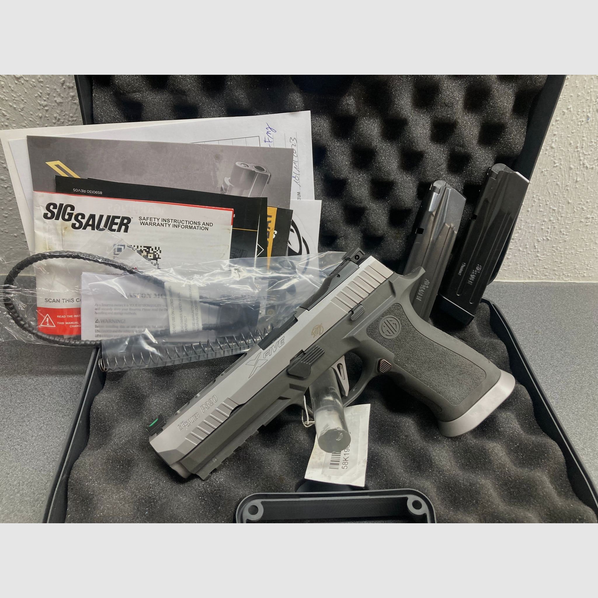Sig Sauer P320 X5 Legion Silver Shadow