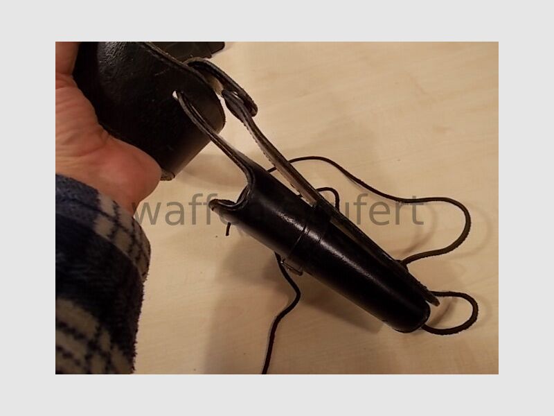 Bucheimer Westerngürtel + Holster für 6" Western-Revolver