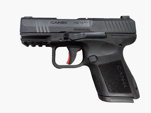 Canik METE MC9 Micro Compact, 9x19, SAO, Nero, 12 colpi, 1 caricatore di ricambio Canik METE MC9 Micro Compact, 9x19, SAO, Nero, 12 colpi, 1 caricatore di ricambio pistola semiautomatica 9mm Luger *Obbligo di EWB disponibile immediatamente