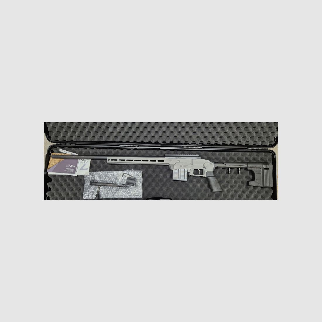 CZ600 MDT 6mm Creedmoor Grey