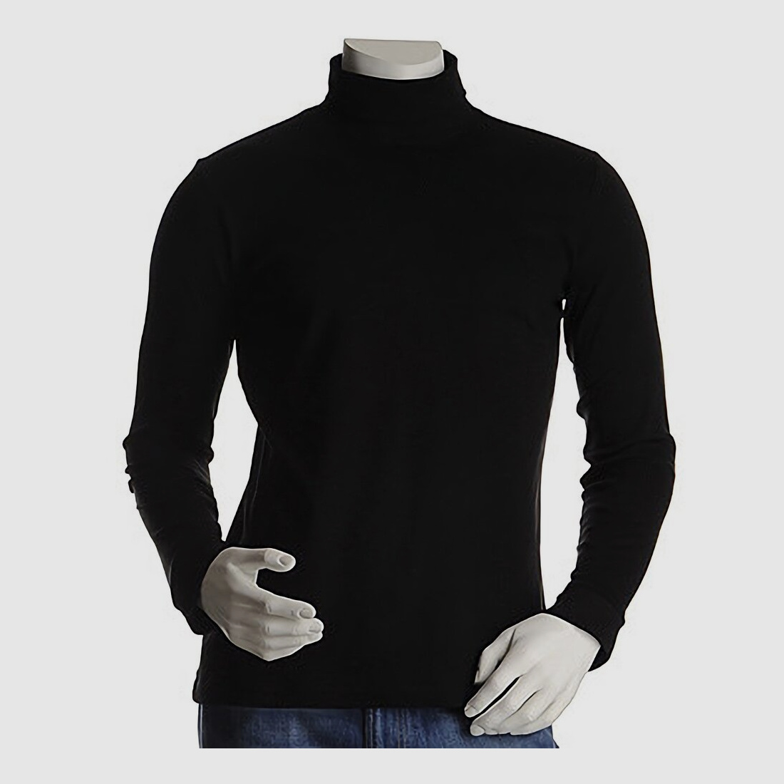 OBRAMO Rollkragen Pullover