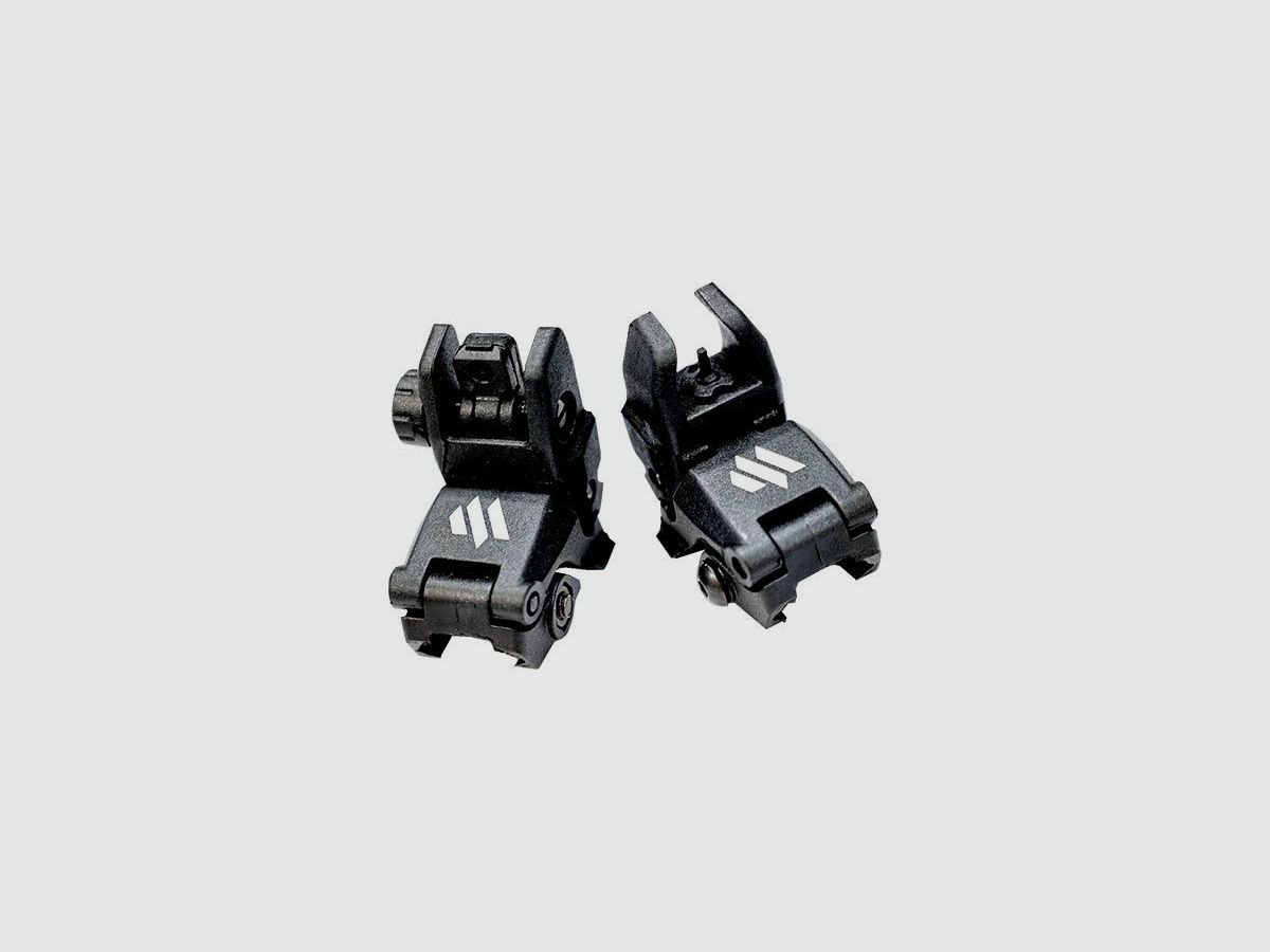 Visierung und Korn Polymer Schwarz Meta Tactical