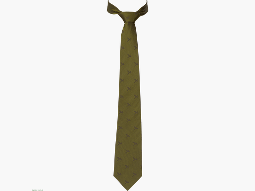 Härkila Retrieve Pheasant silk tie Olive
