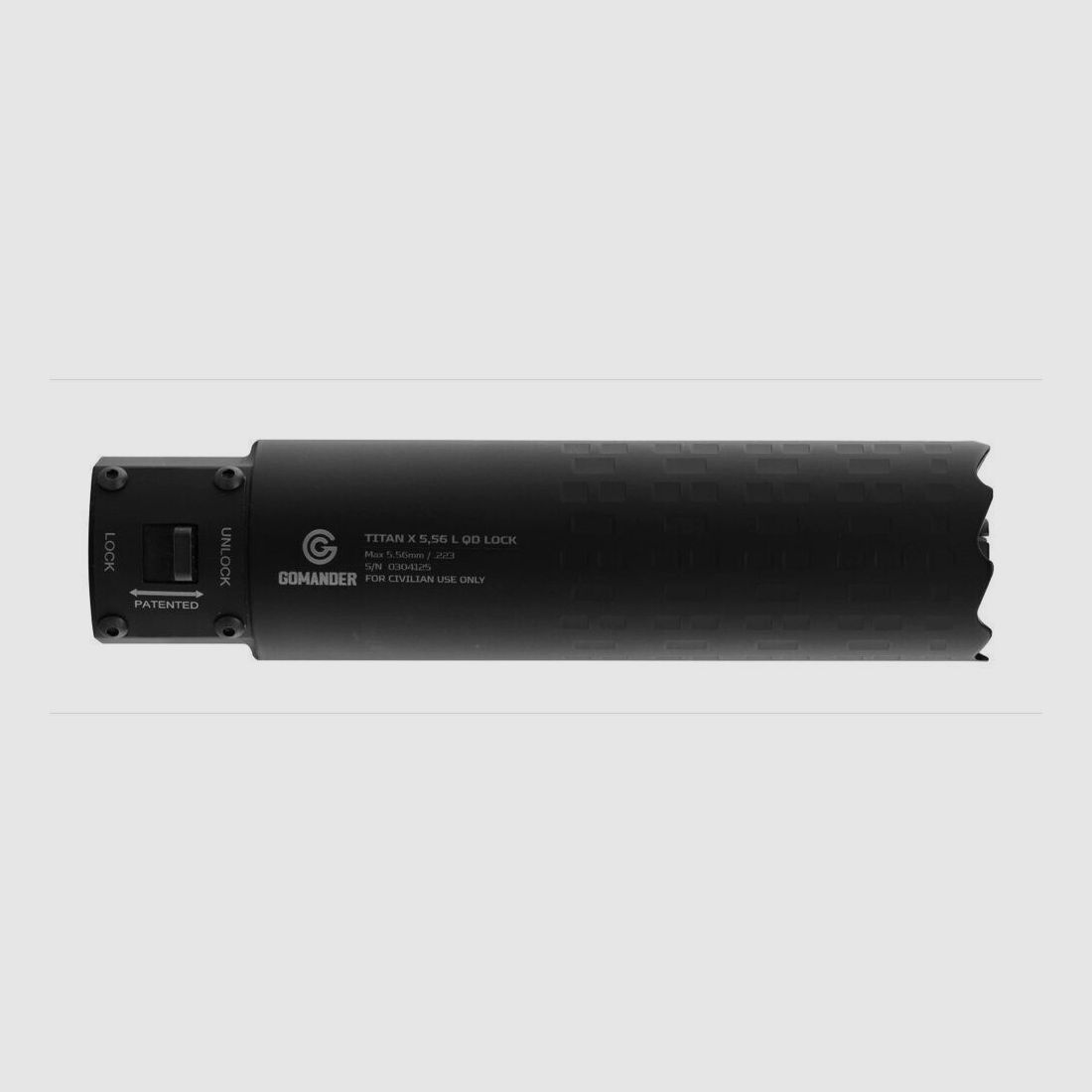 Schalldämpfer Gomander Titan X 5.56 L QD Lock, Bild 3 von 7