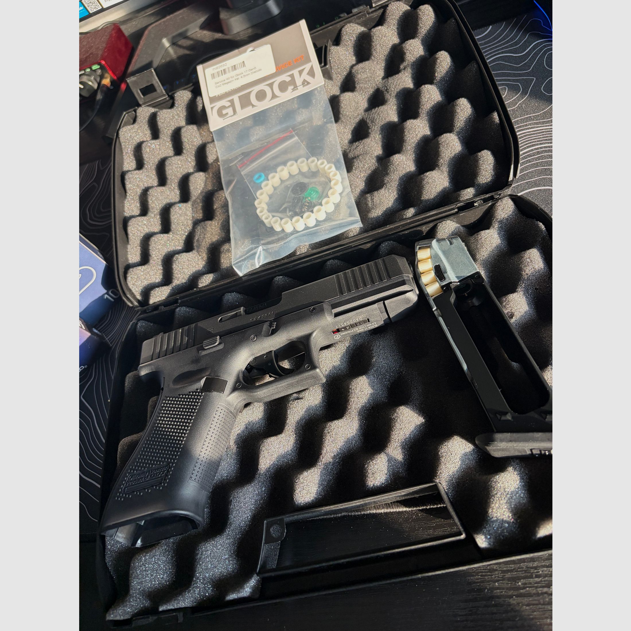 GLOCK 17 Gen5 4,5 mm (.177) Diabolo, CO₂ Kettenmagazin 