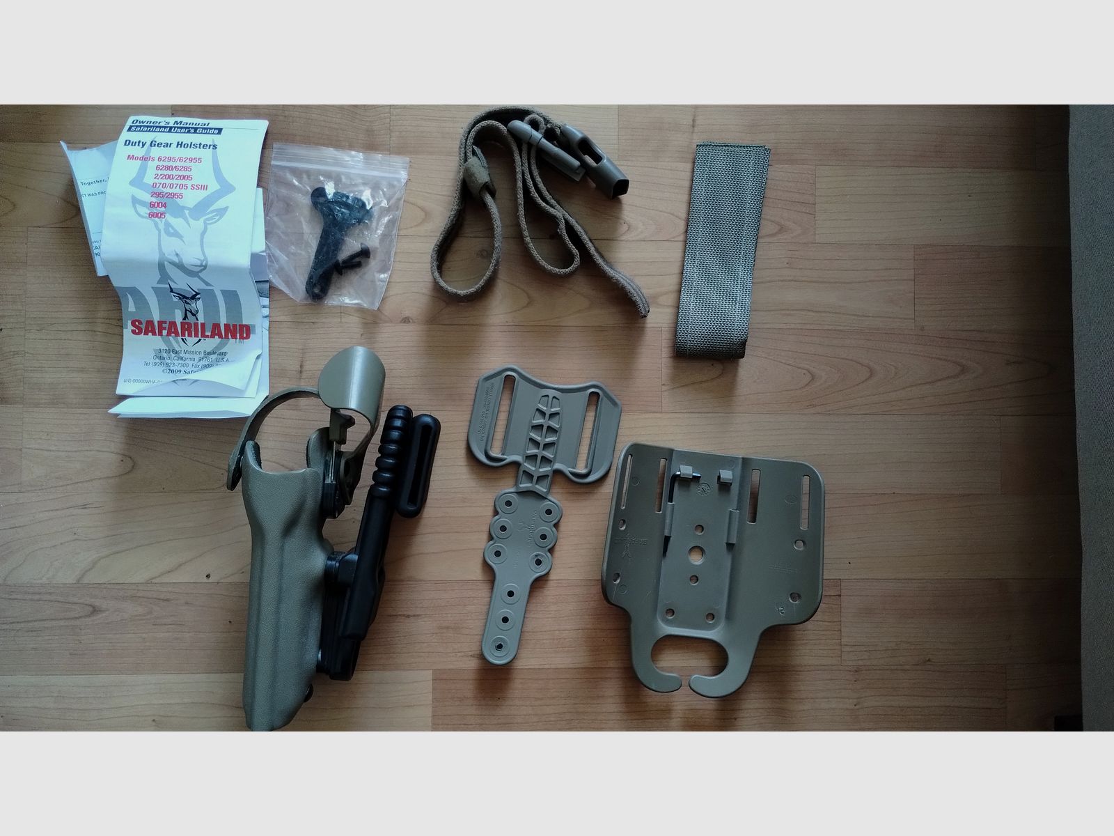 Safariland "STX Tactical" 6005-SP10 mit Gürtelaufnahme