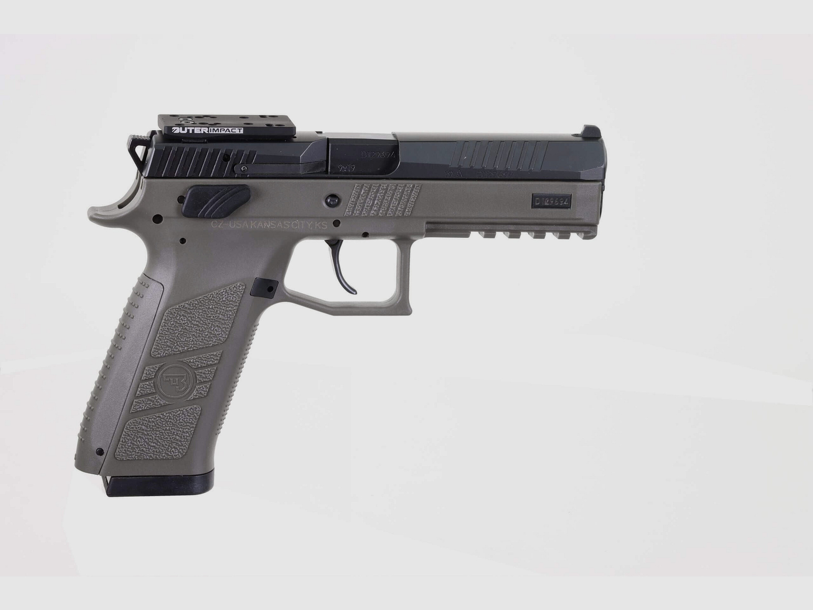 Outerimpact Red Dot Adapter CZ P-09