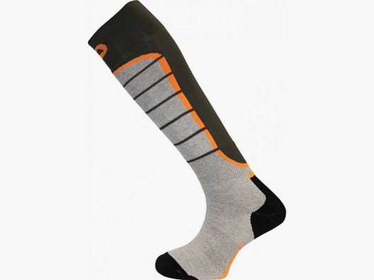Chaussettes hautes MONNET HUNTING Silver - Chaussettes hautes Hunting Silver Kaki P 45.46