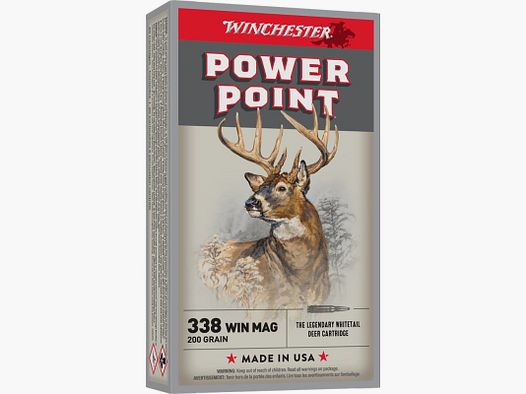 Winchester 338 Win. Mag. Super-X 200grs
