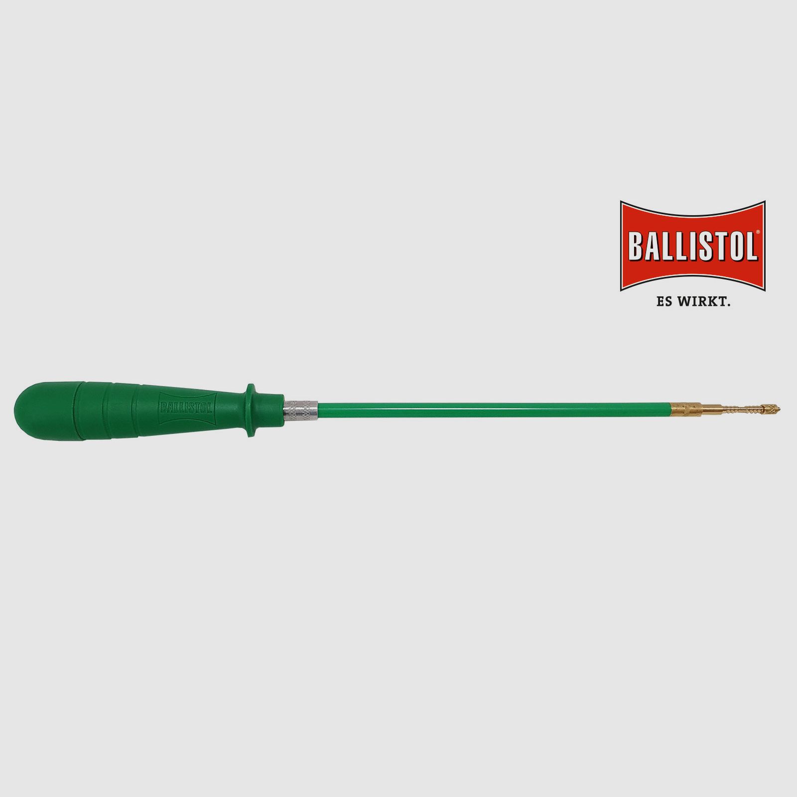 Tige de nettoyage en acier Ballistol courte avec accessoires, Ø 7 mm (filetage interne M5)
