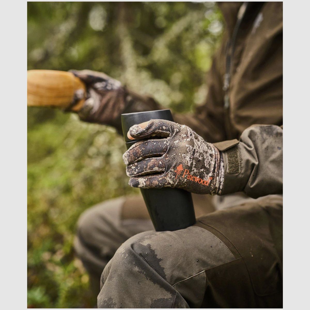 PINEWOOD Camou Handschuhe Strata
