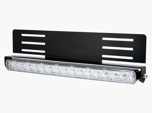 Support de plaque d'immatriculation Blixtra pour bandes lumineuses