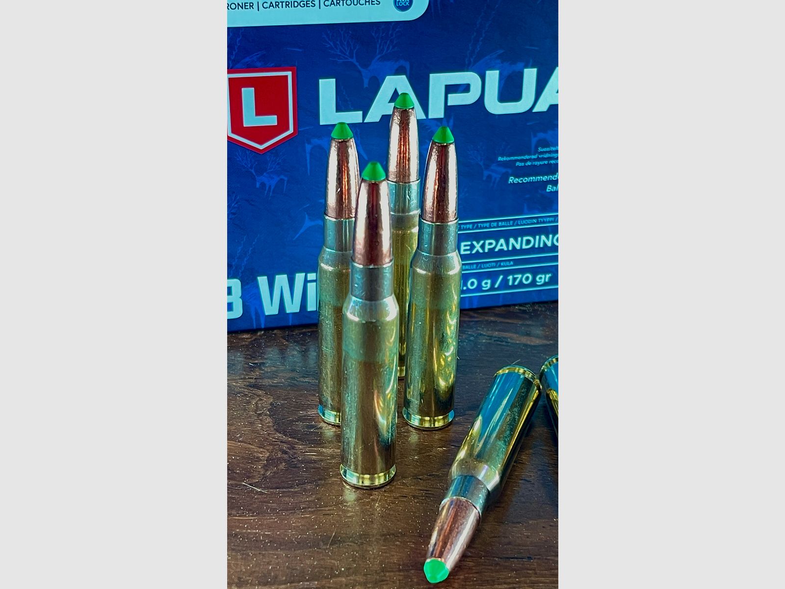 Lapua .308 Naturalis L.R 170gr./11g