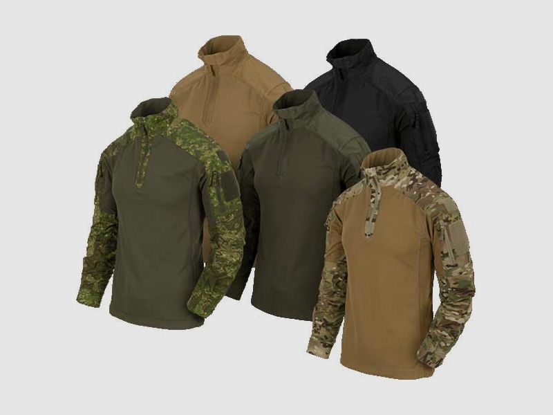 HELIKON-TEX MCDU COMBAT SHIRT® - NyCo RIPSTOP FLECKTARN