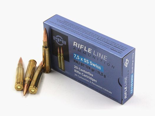 Prvi Partizan, 7.5 x 55mm, FMJ BT 174gr, 20pcs