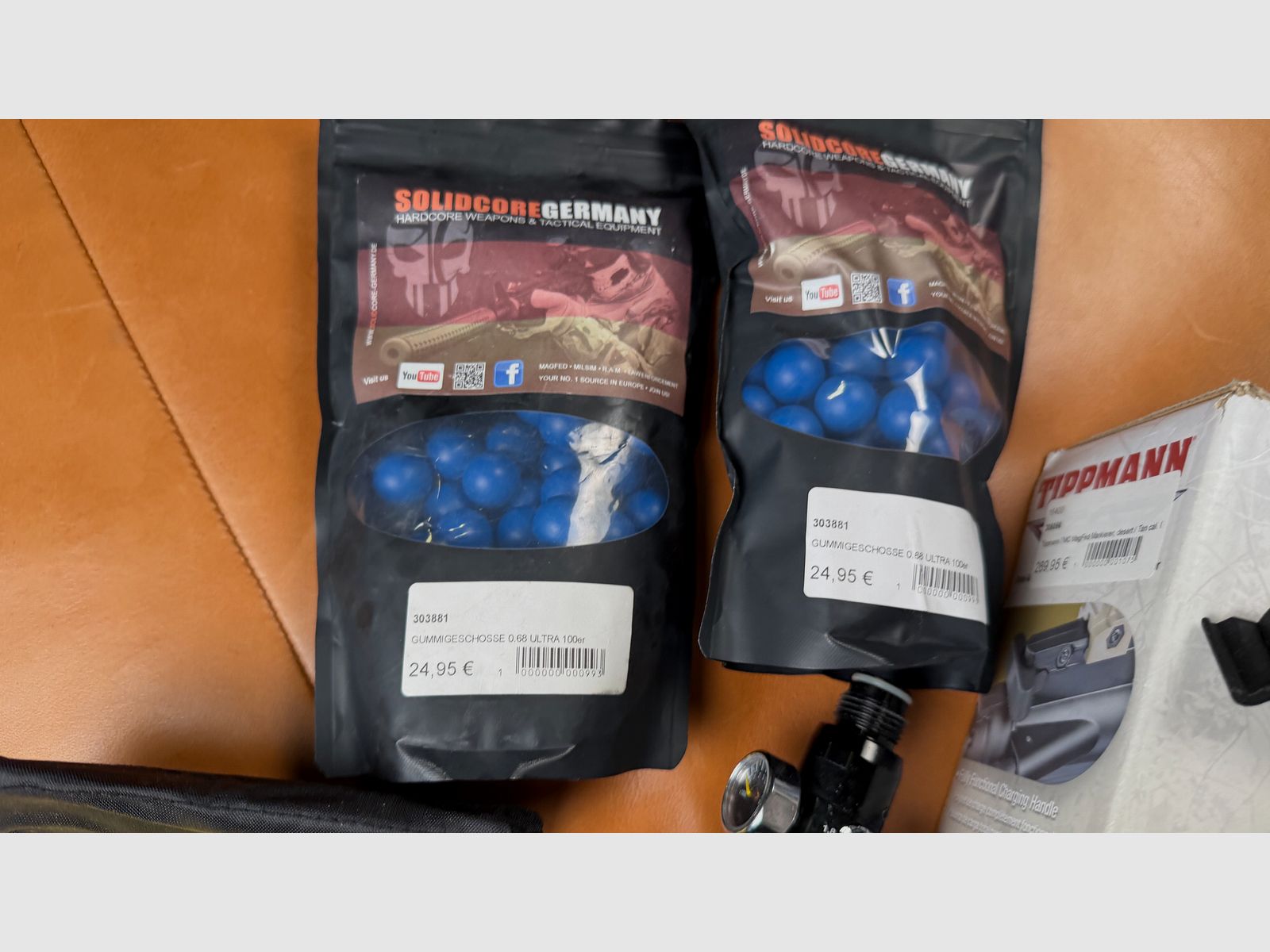 Tippmann TMC .68 RAM Markierer / M4 Carbine Set – viel Zubehör – sehr guter Zustand