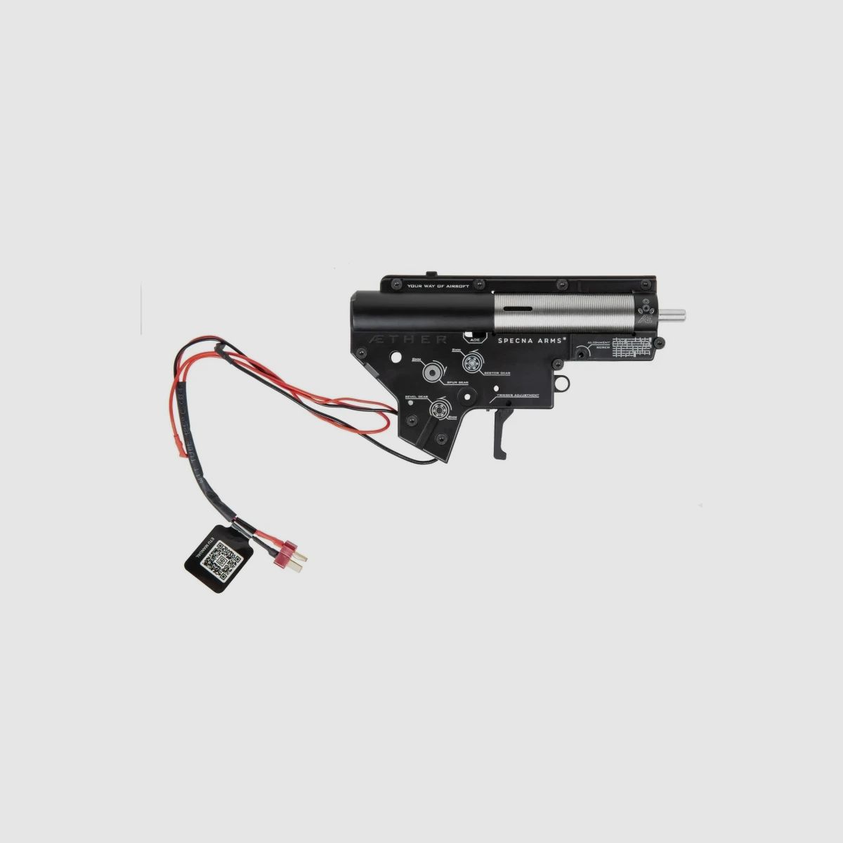SA M4 Carbine M-LOK (SA-P20 PRIME™ Aster II ETU BLDC™) Rifle Airsoft Libre a partir de 18 - Negro/Tan -F-