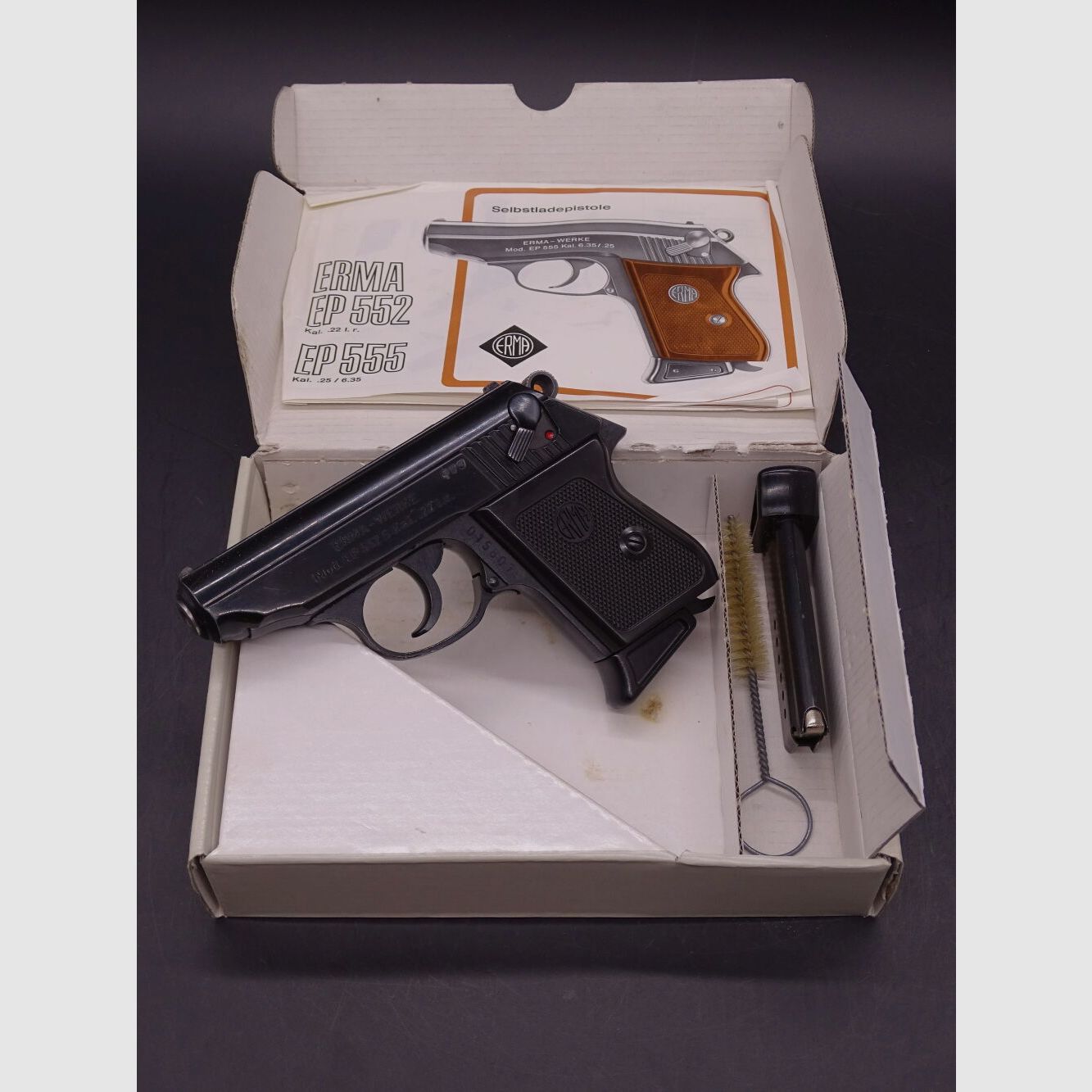 ERMA EP 522 S kaliber .22lr w oryginalnym opakowaniu EP 522 S