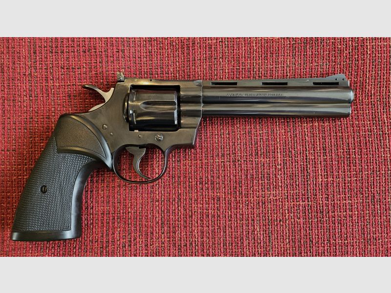 COLT Revolver Python .357Mag Bj.1978 +Schrankwaffe +