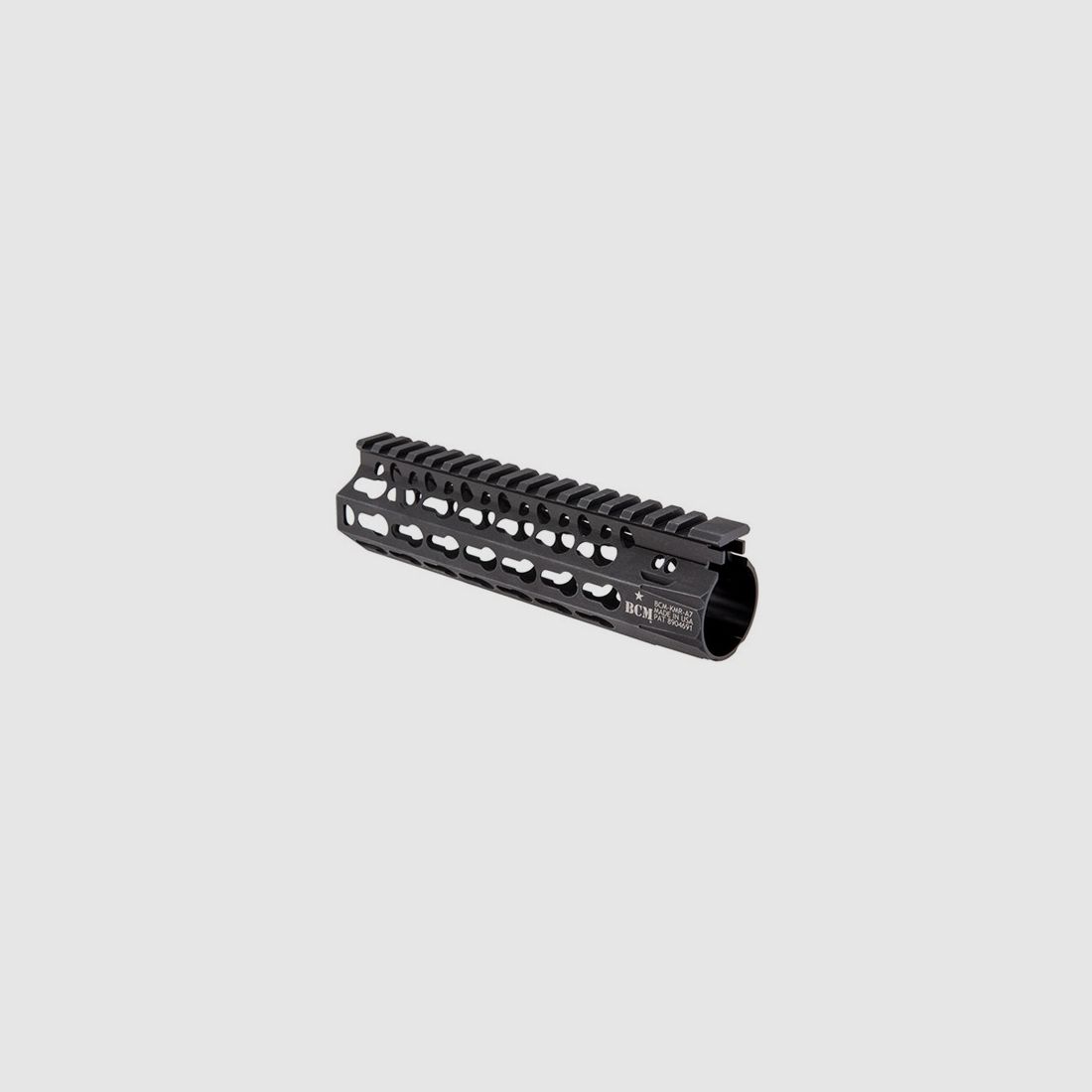BRAVO COMPANY AR-15 BCMGUNFIGHTER™ FREE FLOAT HANDGUARDS BRAVO COMPANY KMR ALPHA KEYMOD HANDGUARD, 7″, BLACK, image 2 of 4