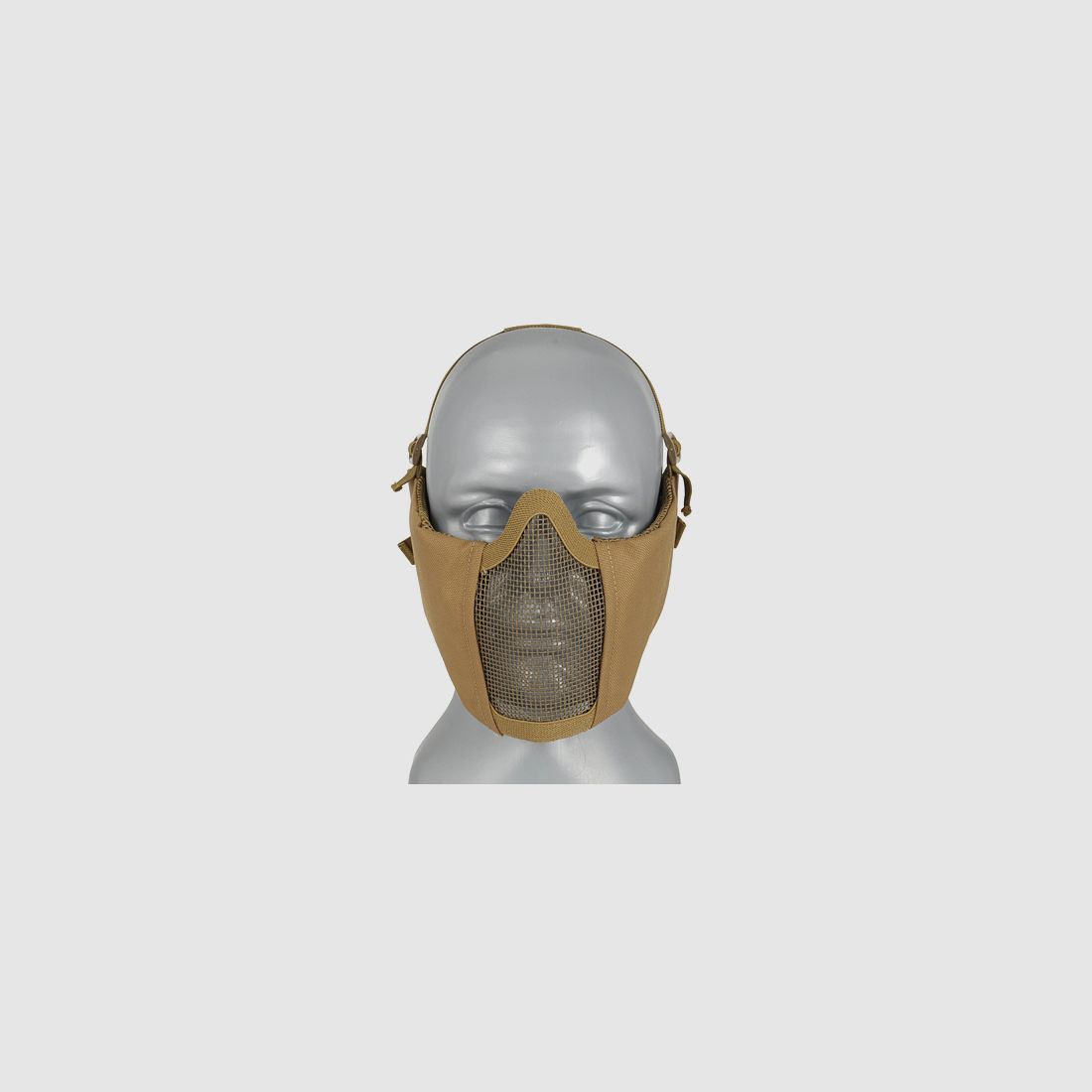 Half Face Mesh Mask 2.0 (Protection Ear Version) - Tan [PJ]