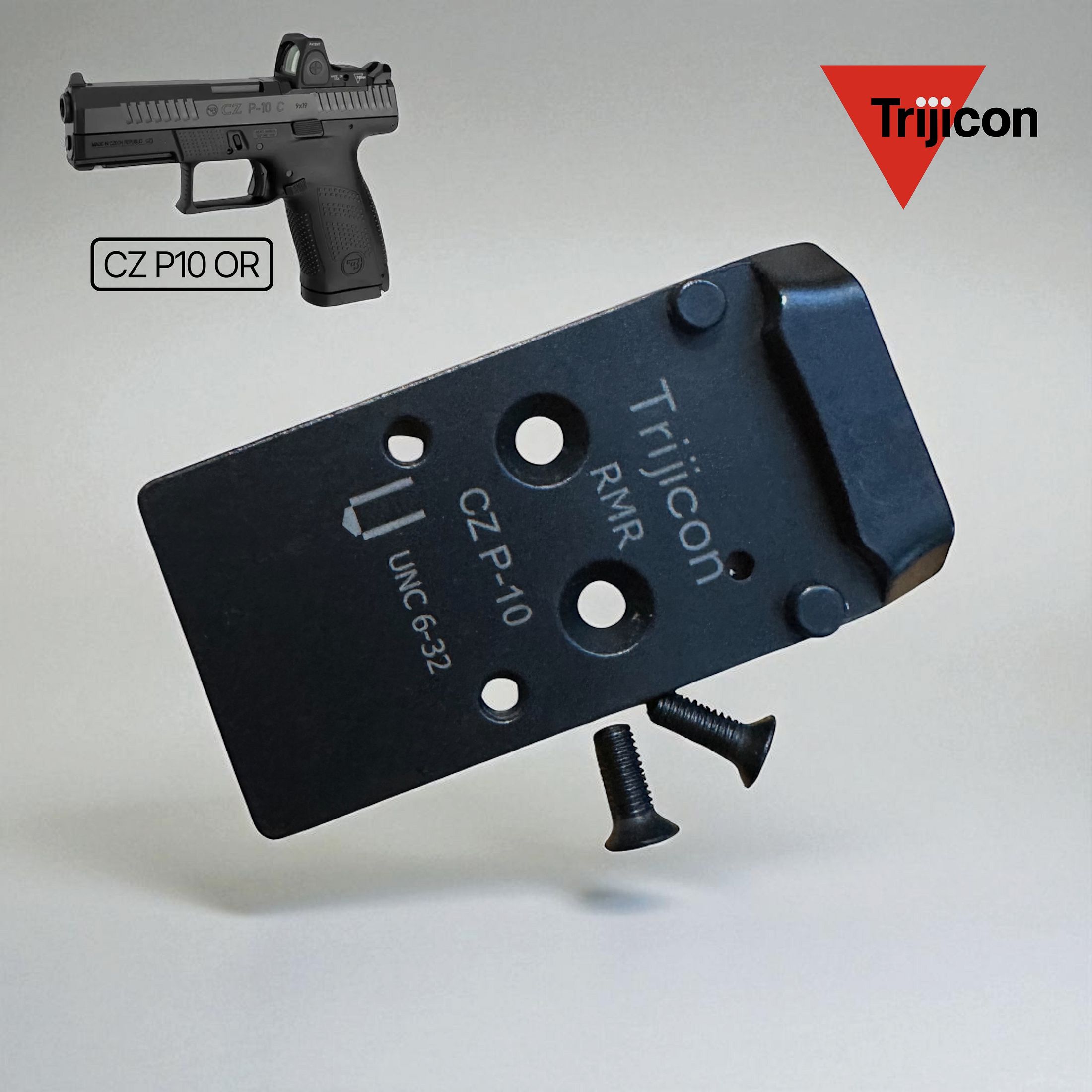 CZ adapter plate for P10 OR Trijicon RMR/SRO