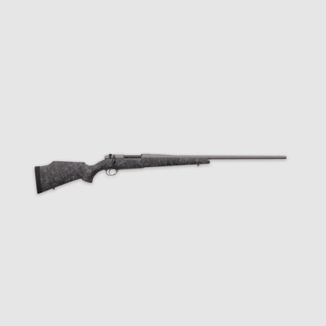 Weatherby MARK V WEATHERMARK .300 WEATH MAG 26"/66CM TAC GRAY CERAKOTE 1/2"-28