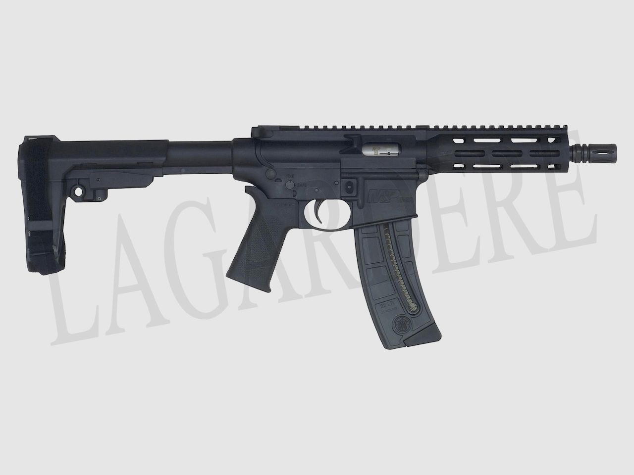 SMITH & WESSON M&P 15-22 8" SCHWARZ (SEMI-AUTOMATISCHE .22 BÜCHSE)