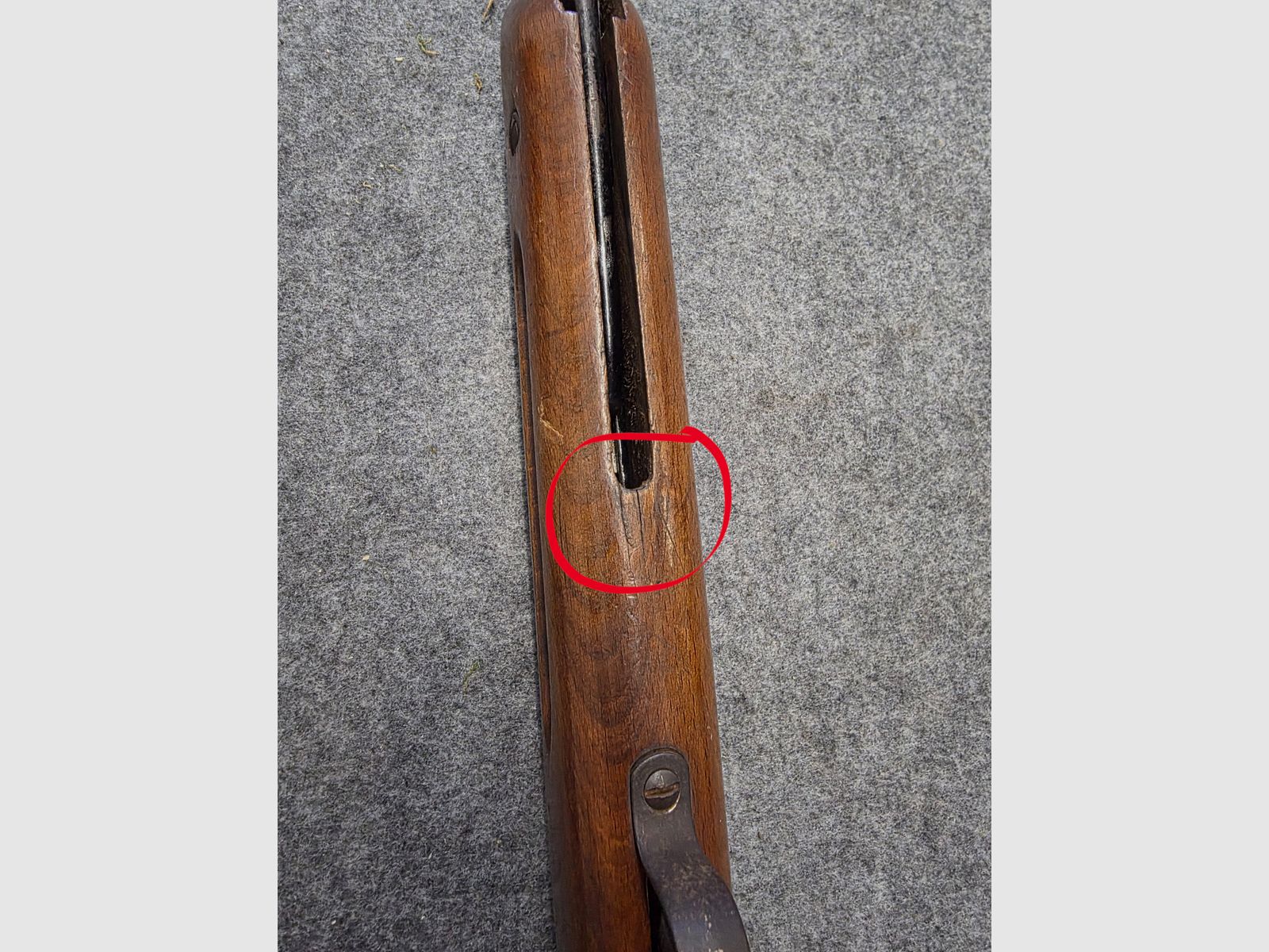 Rareza: carabina de aire comprimido original Jung Roland de cañón basculante – Hubertus Mölln, años 50 – proyecto para aficionados al bricolaje, 4,5 mm Diabolo, imagen 10 de 10