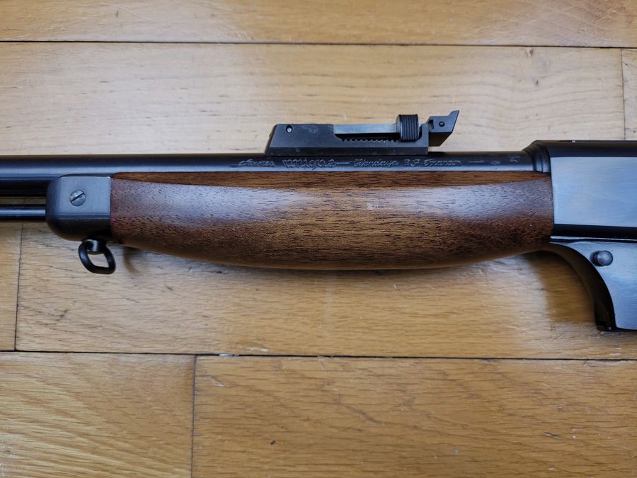 Très belle carabine semi automatique Unique – Modèle X51 Bis – chargeur 5 coups – Catégorie B – TBE +, image 5 sur 27