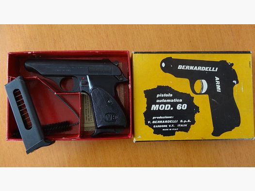SL-PISTOLET BERNARDELLI MOD. 60 KAL. 7,65MM BERNARDELLI MOD. 60 KAL. 7,65MM