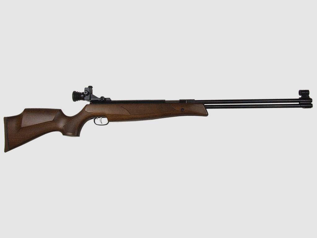 Starrlauf Luftgewehr Weihrauch HW 77 Diopter Buchenholzschaft Kaliber 4,5 mm (P18)
