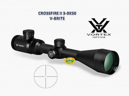VORTEX CROSSFIRE II 3-9X50 ret. V-BRITE beleuchtet.