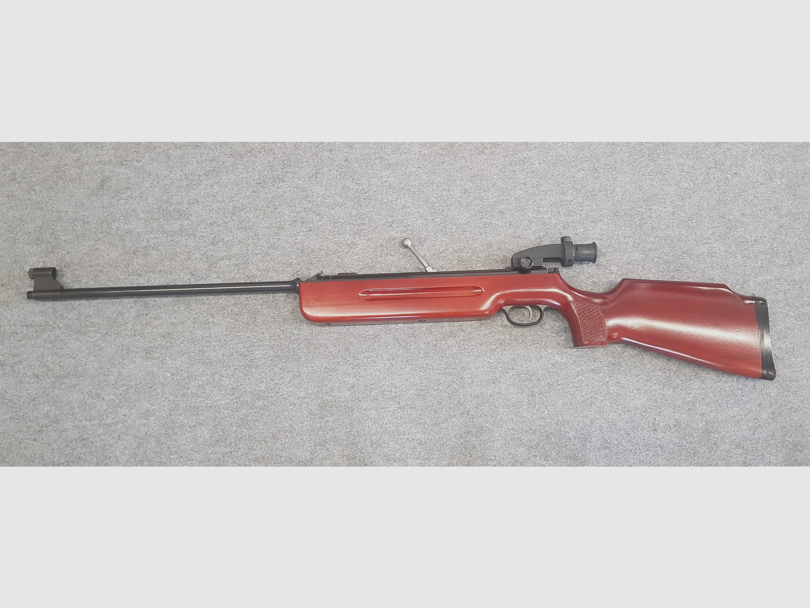 Q1 Schräger Korntunnel Halter Haenel Mod. 311  mit Feinabzug und Diopter Durchlader cal. 4,5mm Diabolo