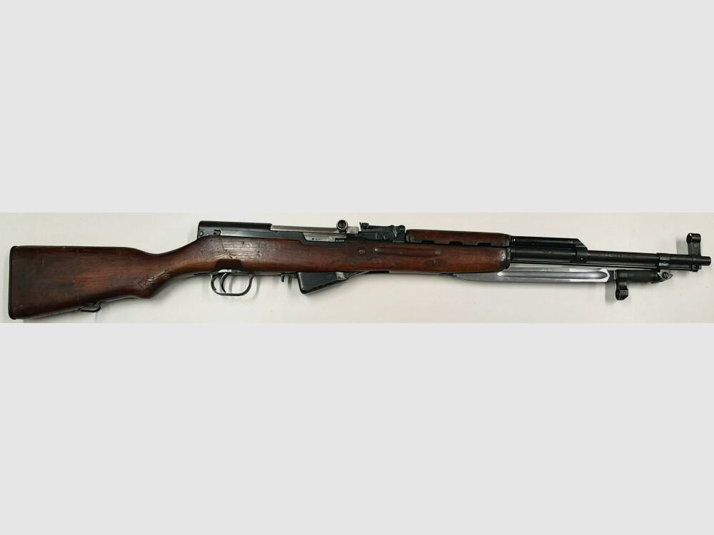 Selbstladebüchse Simonov Selbstladebüchse Simonov SKS-45, Kal.7,62x39, komplett nummerngleich, inkl. Zubehör