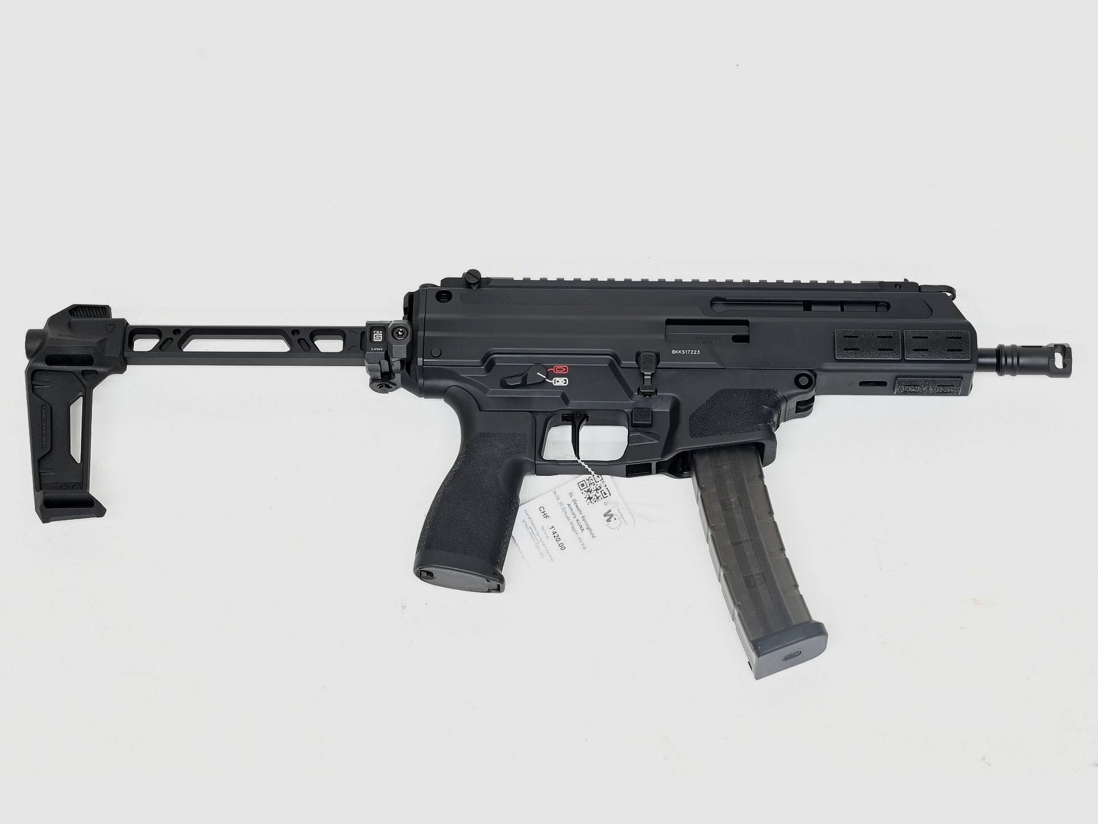 SL Gewehr Springfield Armory KUNA, 9×19, 30 Schuss Magzin, mit Klappschaft FSA, Bild 1 von 3