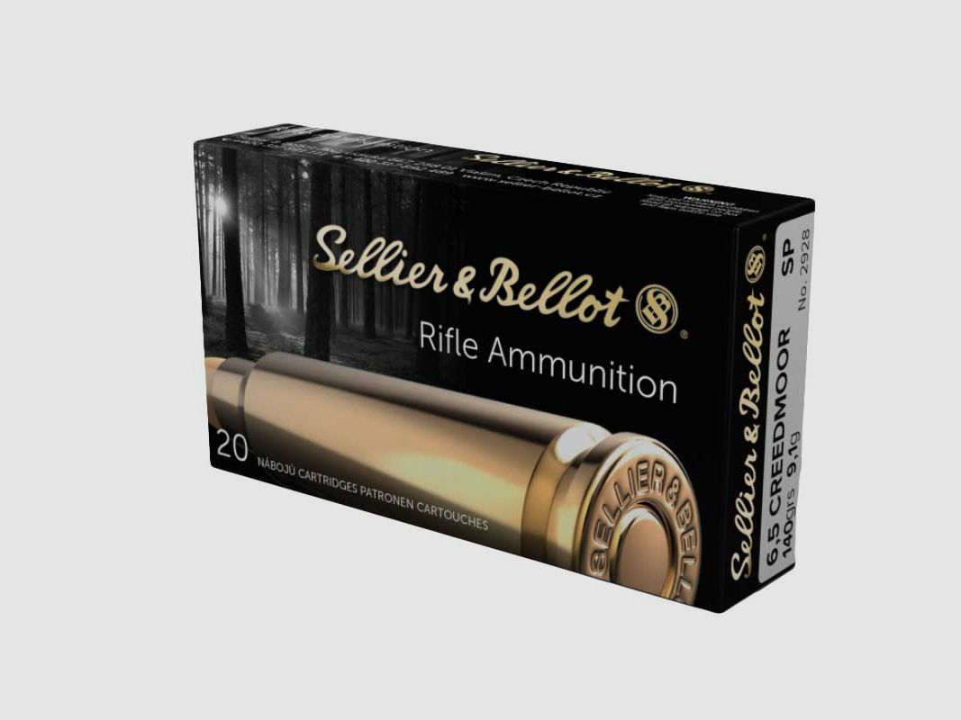 Amunicja S&B kal. 6.5 Creedmoor SP 9,1 g / 140 gr, zdjęcie 1 z 2