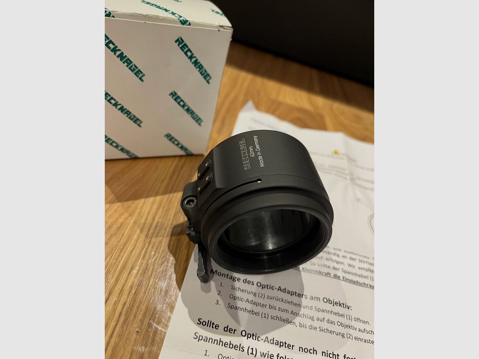 Recknagel Klemmadapter 62mm