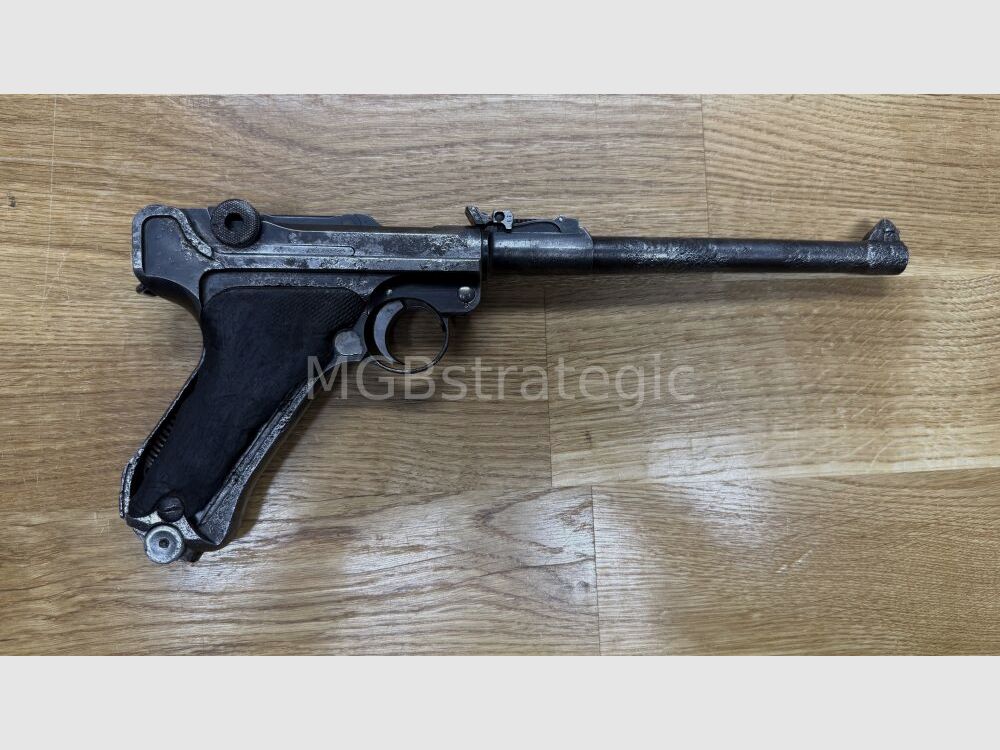 DWM Pistol 08 1916 - semi-automatic pistol 9mm Luger proof piece - valid proof CIP 2026 - Ari long 08 - Luger