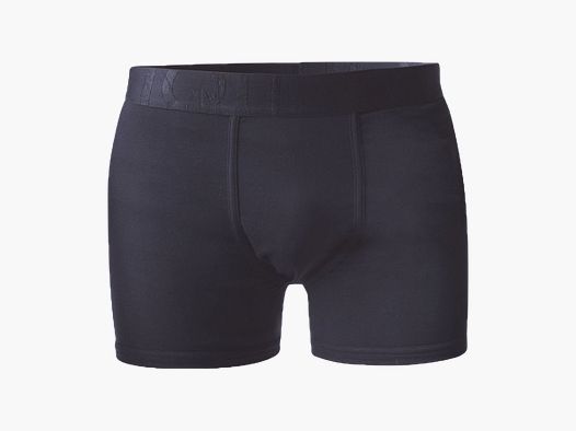 Bambus Boxershorts Langes Bein Navy - L