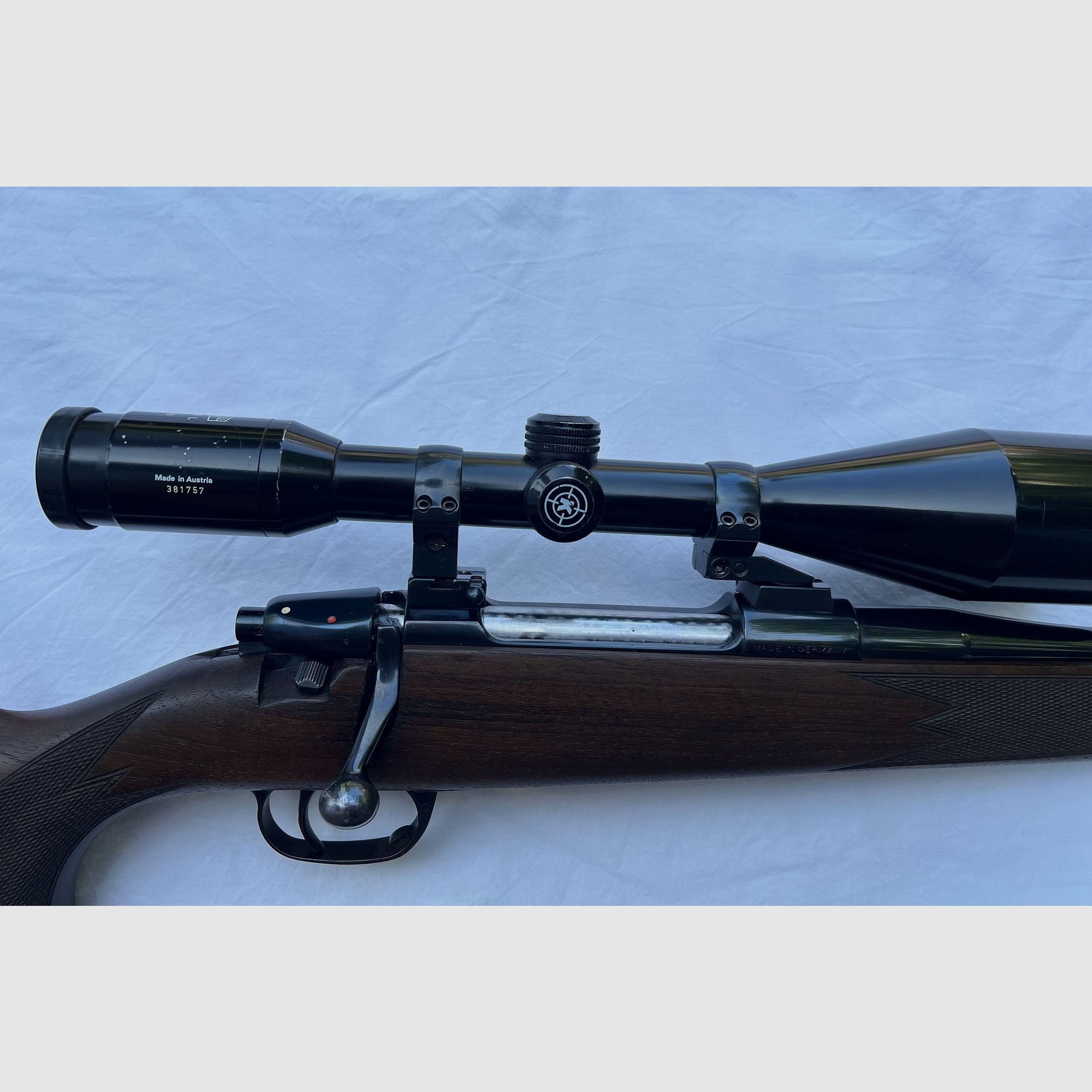 Stutzen Heym SR 20 caliber 6,5x55 SM with scope Kahles