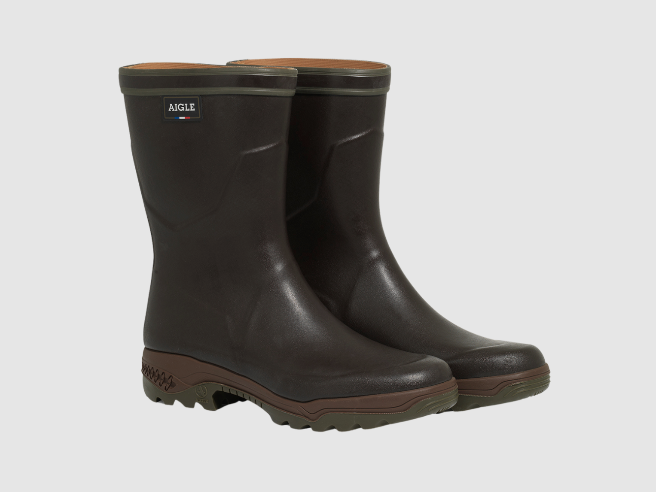 Aigle Gummistiefel Parcours 2 Bottillon (Braun), Bild 1 von 4