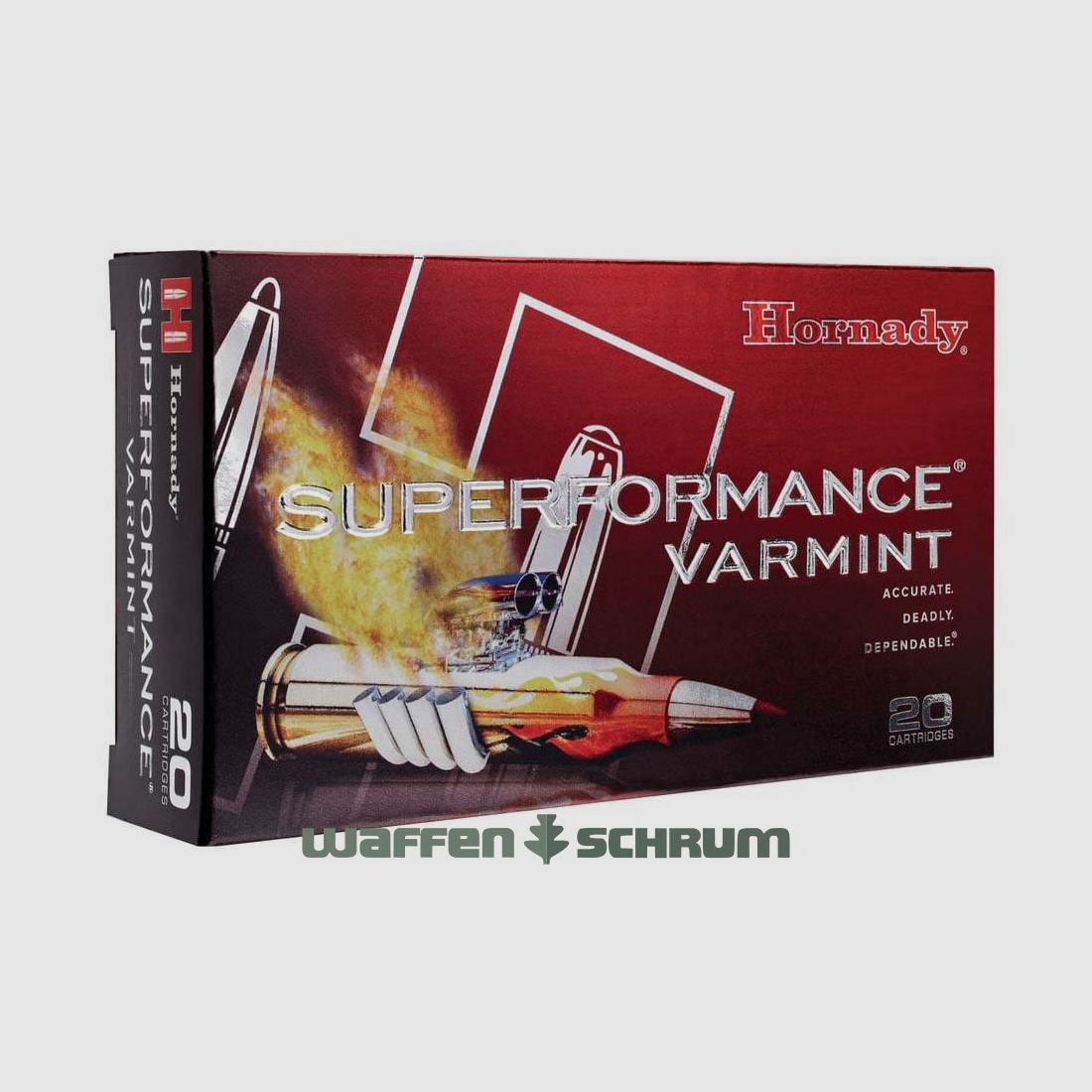 Hornady .223Rem Superformance Varmint V-Max 3,45g - 53gr