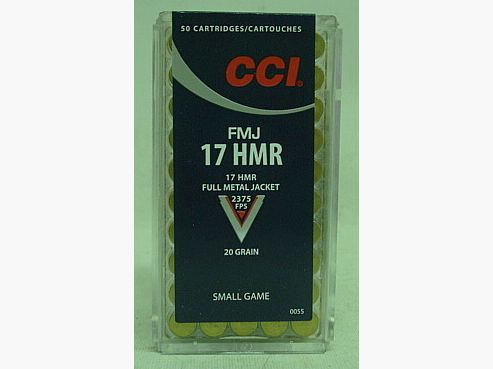 .17HMR FMJ - 1,29g/20gr (a50) #0055