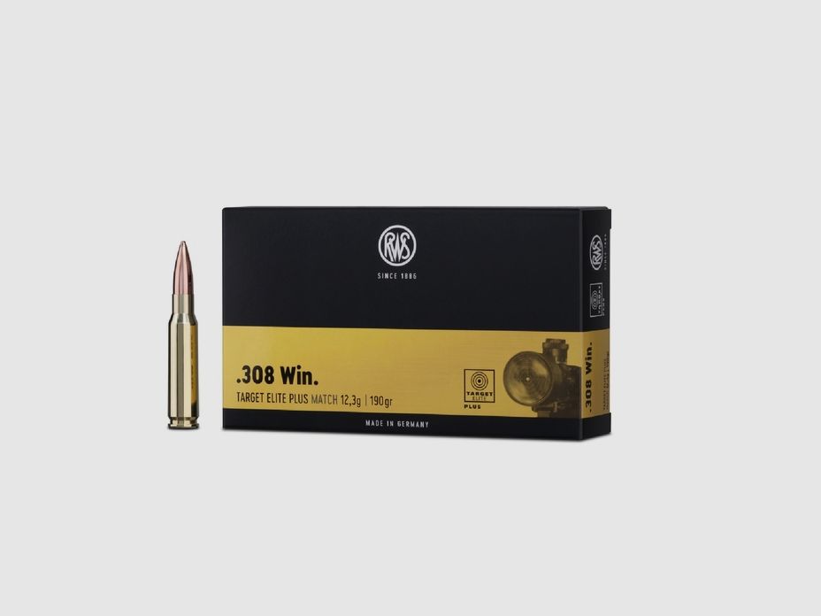 Target Elite Plus Kaliber .308 Win. 190gr 20 Schuss