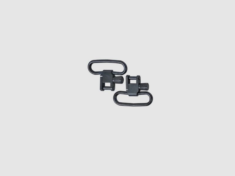 2 Riemenbügel 32mm schwarz