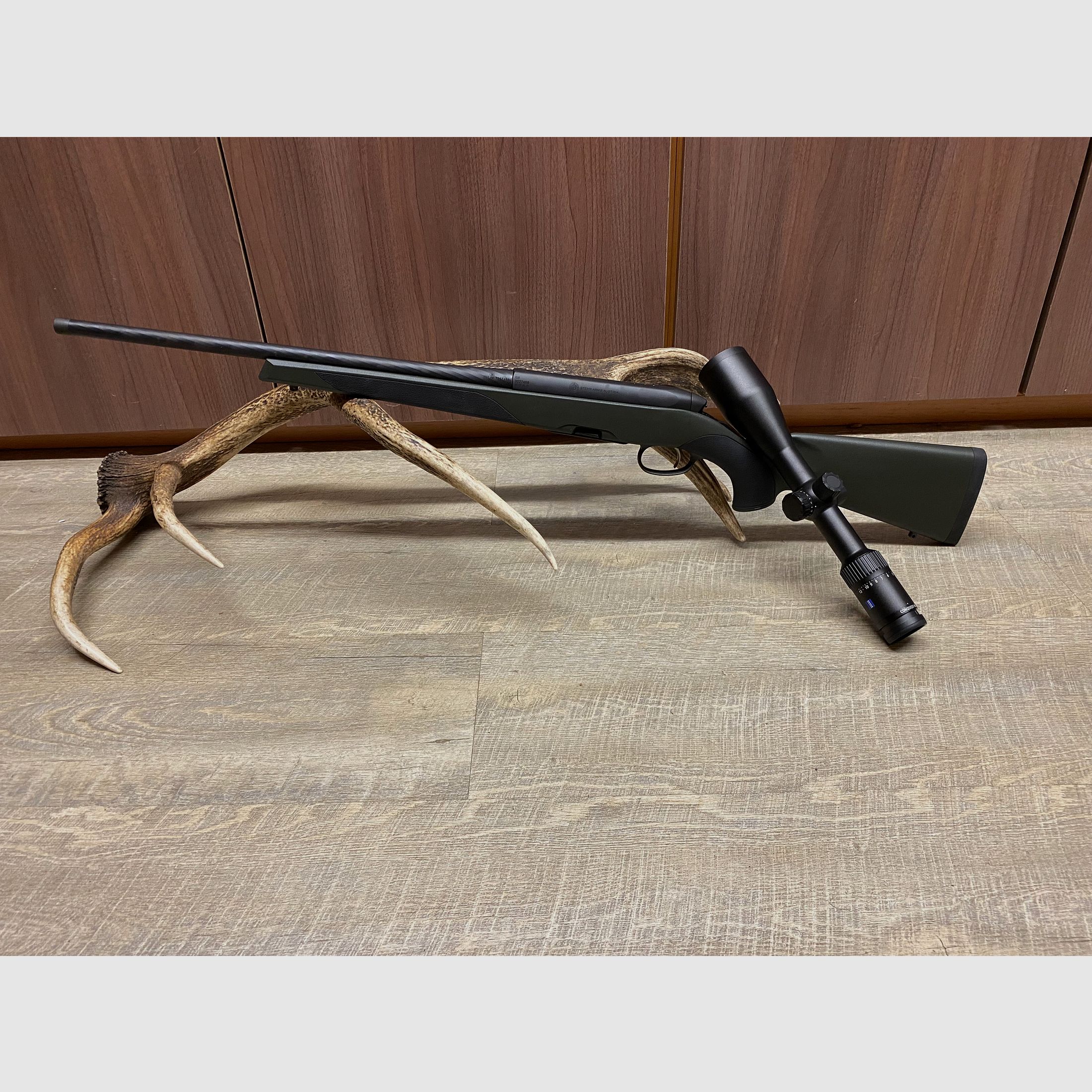 Steyr Mannlicher CL2 SX, with Zeiss Conquest V4 3-12x56