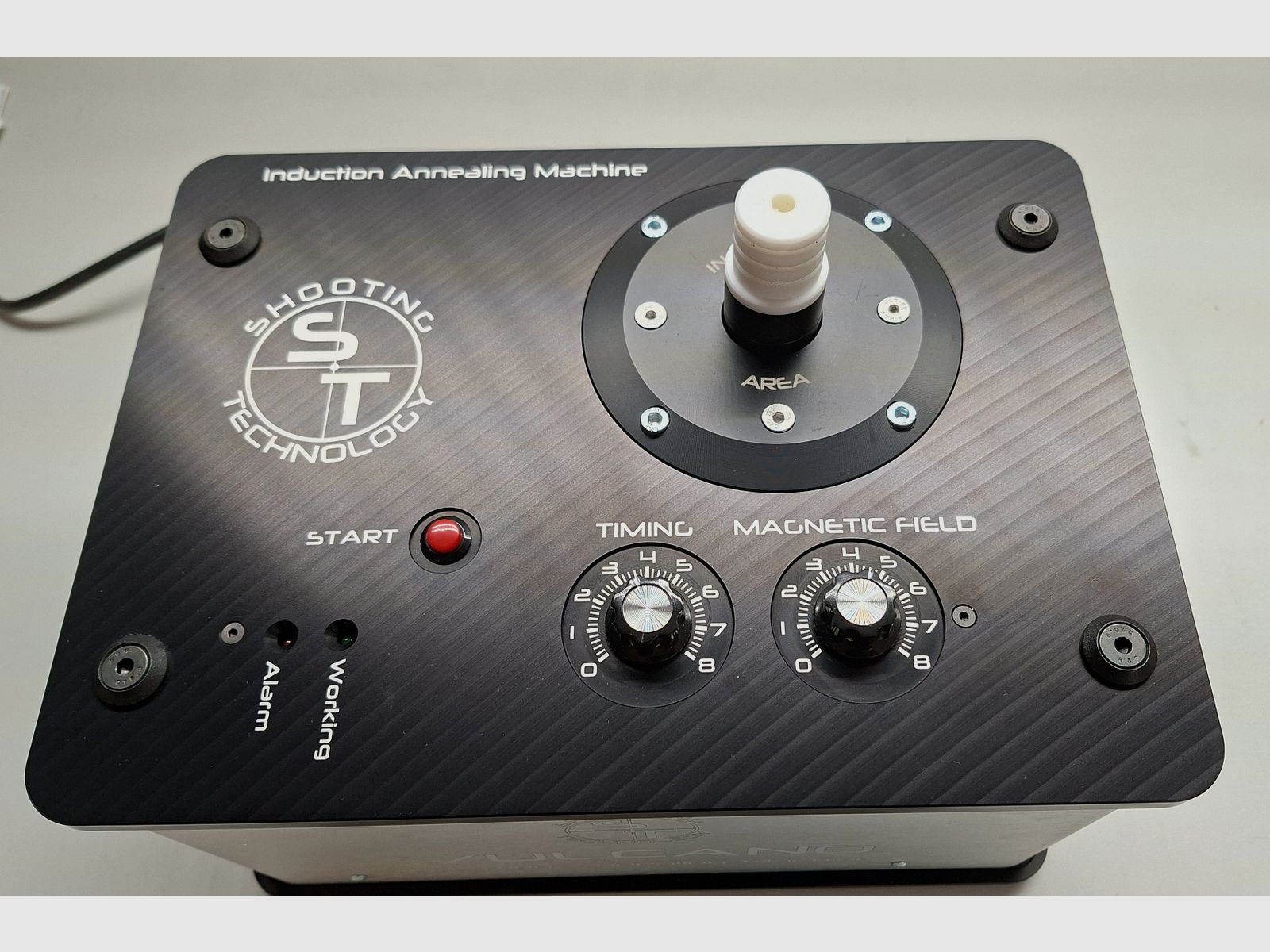 Induction case annealer Vulcano ST Shooting Technology simile AMP Annealer