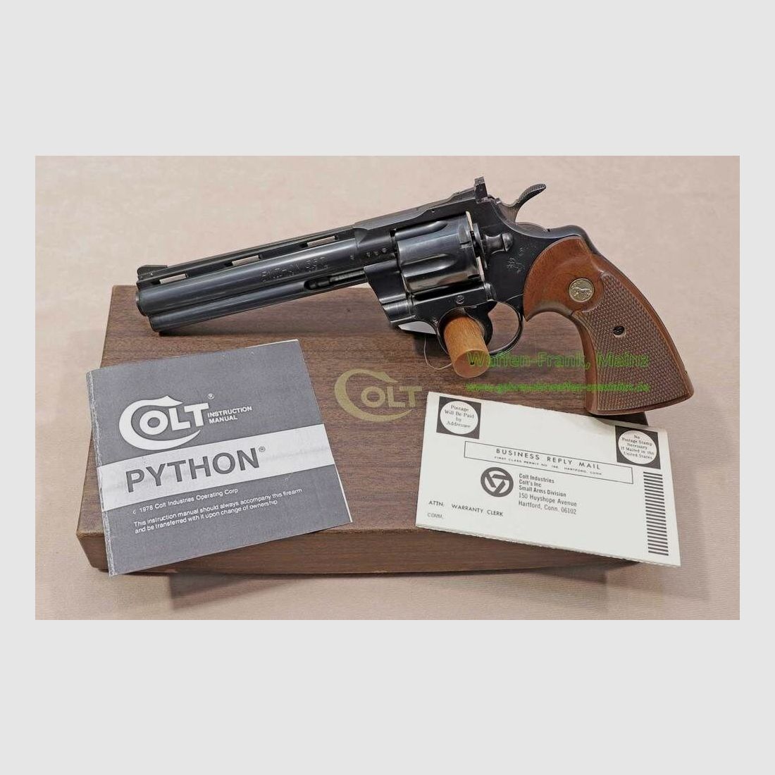 Colt - USA Revolver Mod. Python, image 1 sur 2
